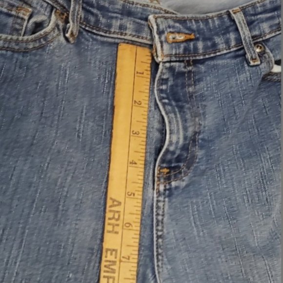 Boot Cut Stretch Light Medium Wash Jeans Womens Size 6A - Picture 5 of 8
